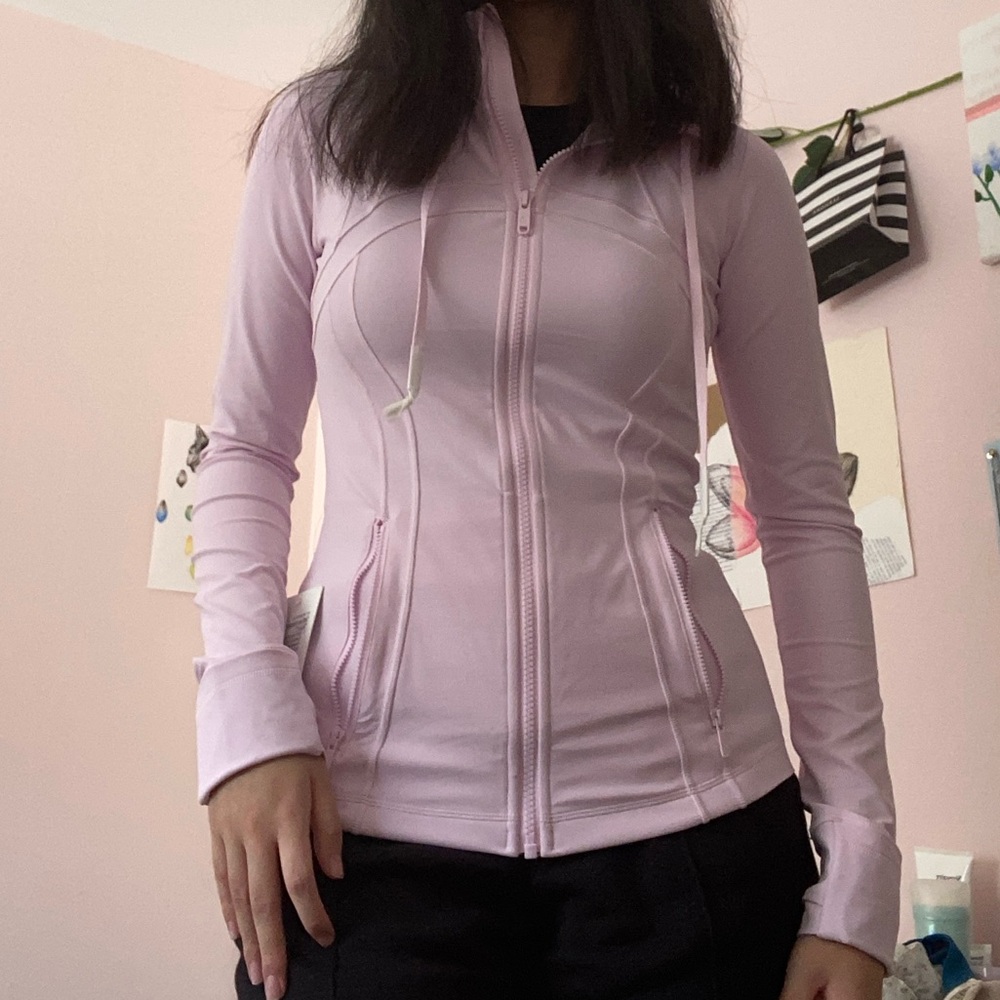 lululemon meadowsweet pink define jacket